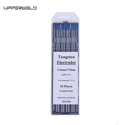 2.4mm*175mm Синий ТУНГСТЕН Электроды 10-пакет для постоянного тока / переменного тока TIG сварки
