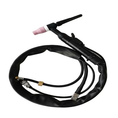 Верхний WT-17 10-25EU Газовый аргон Тиг Факел Воздушно-охлаждаемый сварочный пистолет для сварки металлов Черный Красный