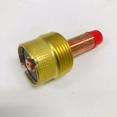 TIG Сварка латуни Большая газовая линза корпус коллет 45V64 для WP-17/18/26 Аксессуары факела