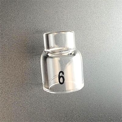 Поддержка OEM UPPERWELD 13NQ10-6 Прозрачное стекло Nozzle Tig Аксессуары для сварного факела