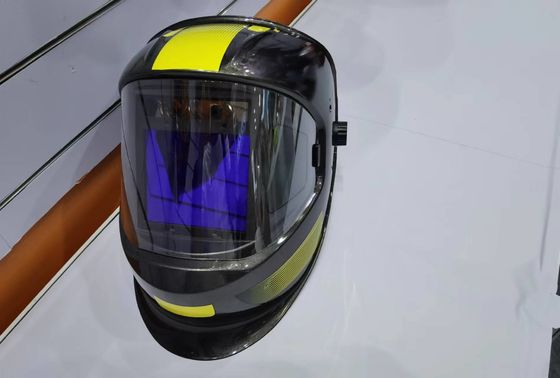 Автомобильный темный шлем для сварки с сварным факелом и легким полусферным линзом 4C