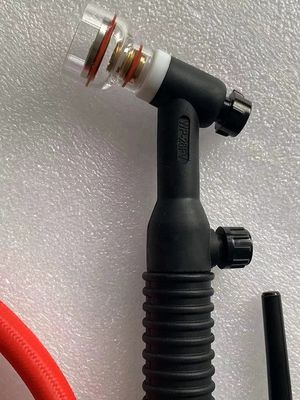 Черный 250AMP Большой шампанский Прозрачный сосуд воздушно-охлаждаемый Тиг Сварный факел комплект WP26FV-R-20FT