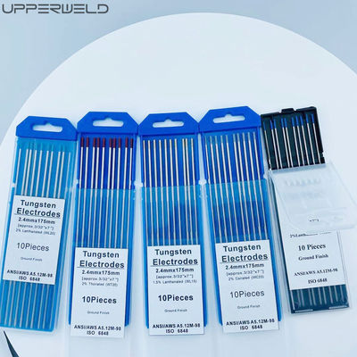 2.4mm*175mm WL15 Вольфрамовые электроды TIG Сварные расходные материалы с индивидуальной поддержкой