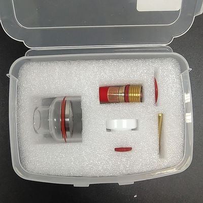 WP16 17 28 1,6 мм тупые газовые линзы 1 кг Большие комплекты с воздушным охлаждением и керамикой