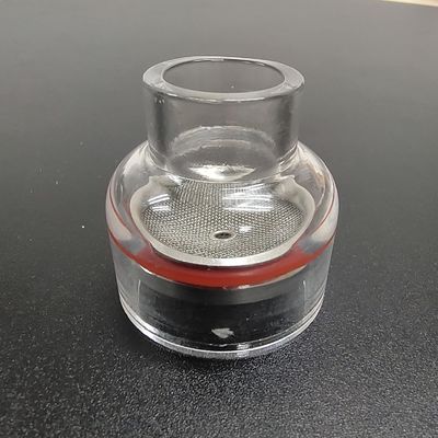 2.4 мм TIG сварный факел Stubby Газовая линза стеклянный стакан Kit для WP-17/18/26 воздушного охлаждения