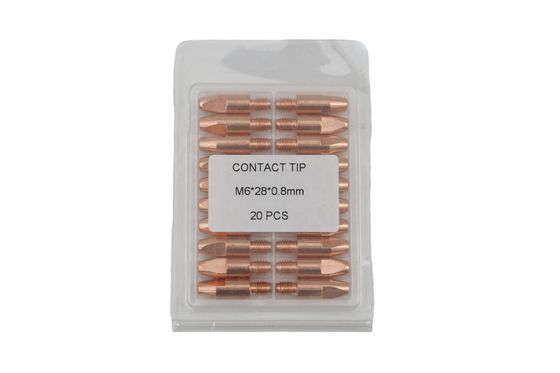 M6 28 0,8MM Газовая мощность Медь Миг Сварный факел Аксессуары для эффективности сварки