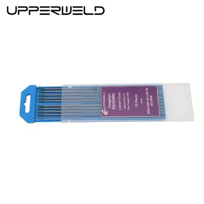 Поддержка OEM UPPERWELD WP TIG Сварные вольфрамовые электроды 10-пакет 175 150 мм 2,4 мм 3/32 дюйма