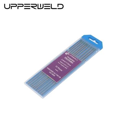 Поддержка OEM UPPERWELD WP TIG Сварные вольфрамовые электроды 10-пакет 175 150 мм 2,4 мм 3/32 дюйма