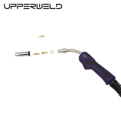 Длина кабеля 4 UPPERWELD 24KD MIG Сварный факел Целый факел для профессиональной сварки
