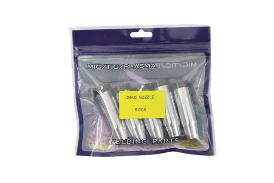 24KD MIG/MAG Сварный факел Цилиндрическая сварная сосна 1,2 см Диаметр 5PCS Количество пакета