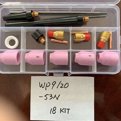 Stubby Gas Lens Collect 10 54n 53n Пирексовый стеклянный стаканный комплект для DB SR WP-17/18/26 TIG Сварный факел