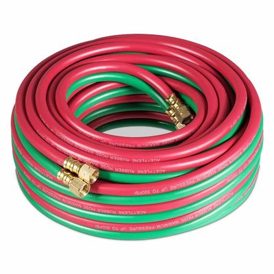 Служба резки и сварки резины Инертный газ 5/"8-18RH Флеер до 1/8" НПТ Сварный шланг 12FT