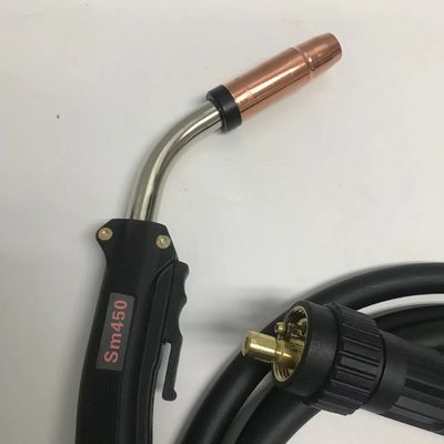 SM450 Tweco тип MIG Сварный факел MIG Факел с евроконнекторным газовым сварным пистолетом