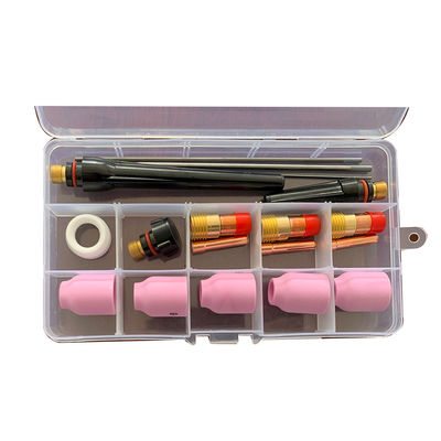 WP17 18 26 -53N 18KITS Керамический стеклянный стаканный комплект Легкая эксплуатация Сварный факел Газовые линзы Сбор