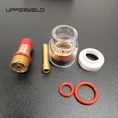 Чистые части и аксессуары сварного факела с лампочкой Tig Champagne Nozzle Kit