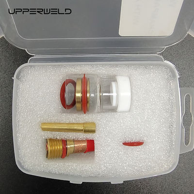 Чистые части и аксессуары сварного факела с лампочкой Tig Champagne Nozzle Kit