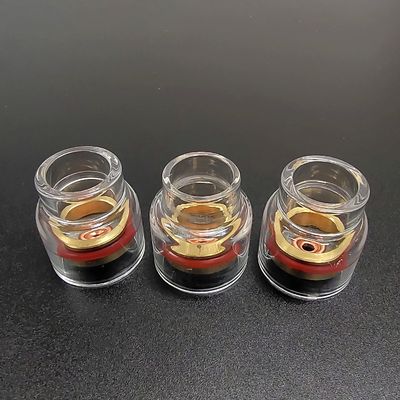 Чистые части и аксессуары сварного факела с лампочкой Tig Champagne Nozzle Kit