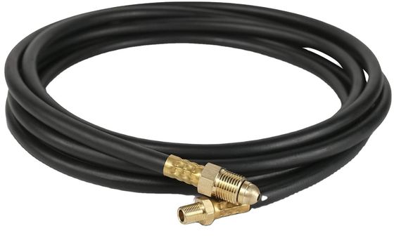 NBR Mig Tig 12' Инертный газовый сварный шланг 5/8" UNF-18RH Аргон CO2 смесь газового регулятора потокомера шланг