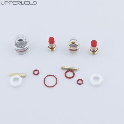 10Pcs TIG сварщик Факел аксессуары для сварки Розовый Большой газовый линза Чашка Алюминиевая сосна