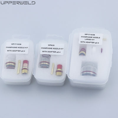 10Pcs TIG сварщик Факел аксессуары для сварки Розовый Большой газовый линза Чашка Алюминиевая сосна