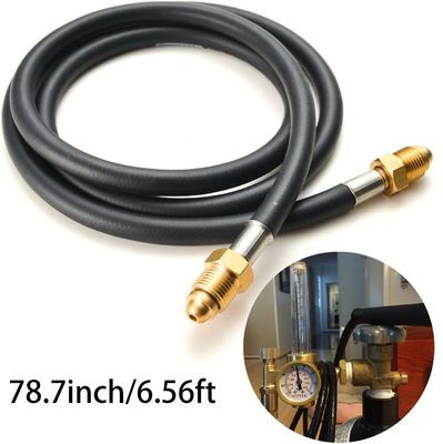 Стандартный UNF 5/8 дюймовый газовый шланг для регулировщика потока аргонового СО2