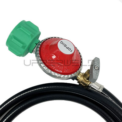 Регулятор пропана для резинового сварного факела 0-5PSI регулируемый с шлангом и клапаном 5FT для СПГ