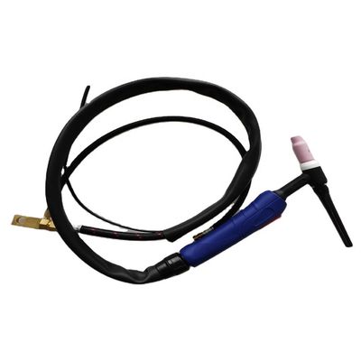 Верхний WT-17 10-25EU Газовый аргон Тиг Факел Воздушно-охлаждаемый сварочный пистолет для сварки металлов Черный Красный