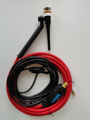 Поддержка OEM Black WP26 TIG Сварный факел с 4м кабелем и керамическим соплами