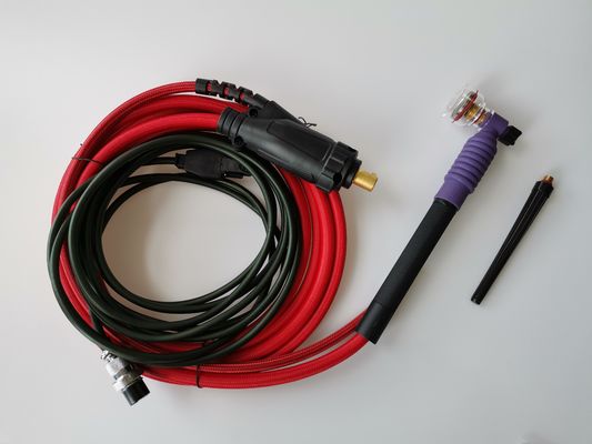 Поддержка OEM Black WP26 TIG Сварный факел с 4м кабелем и керамическим соплами