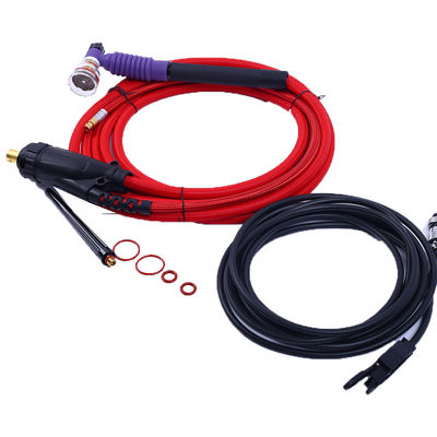 Промышленность резки Красный и черный WT125F TIG Сварные факелы с производительностью стеклянной чашки