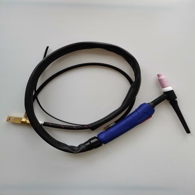 WP-26V-R 35-70 EU Plug TIG Torch kit Воздушно-охлаждаемый сварочный пистолет с газовым клапаном 200A Черный Красный
