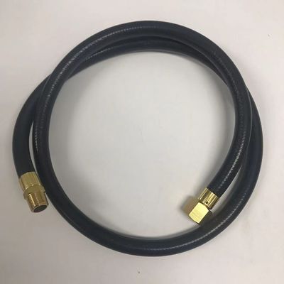3/8 &quot;MNPT x 1/2&quot; женский флаер вращающийся резиновый шланг для высокого давления пропанных баков