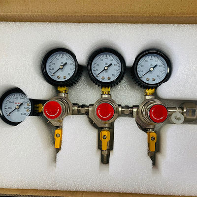 Усовершенствованный стальной двойной ступени давления CO2 проектный регулятор пива для коммерческих