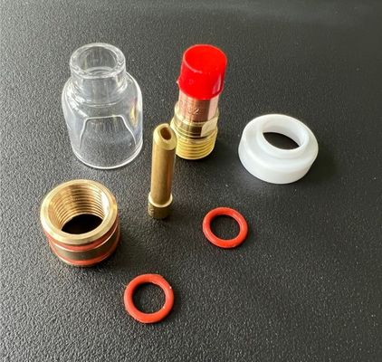 TIG аксессуары Прозрачный набор для соединений 53GQ Газовый адаптер для линз