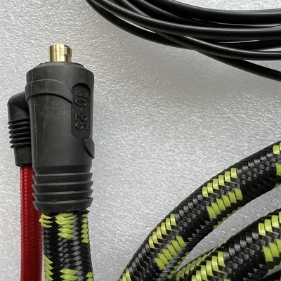 TIG Torch Set Air-Cooled Welding Gun с 4м кабелем 9мм диаметром отверстия черный зеленый 1,2кг