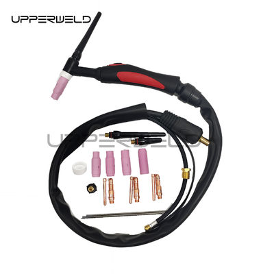 TIG Torch Set Air-Cooled Welding Gun с 4м кабелем 9мм диаметром отверстия черный зеленый 1,2кг