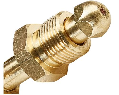 0-800 ПСИ Давление CGA580 Впускный азотный регулятор для очистки HVAC из твердой латуни