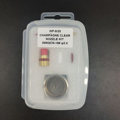 0.05kg 12-14-16-24 Газовая линза 54NQCN TIG Сварные расходные материалы Стеклянная чашка для WP17 18 26