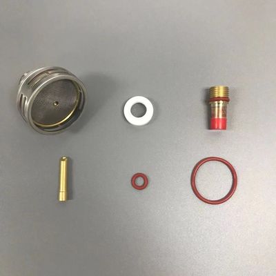 WP-17/18/26 TIG Сварный факел аксессуары 24 Шампанский прозрачный набор со шлангом с защитой