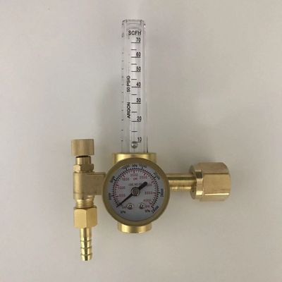 CGA320 Редуктор давления с нитью CO2/Аргонный потокомер для многоцелевой сварки TIG MIG