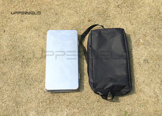 Древесное топливо наружная ультралегкая складная гриль Чистая отделка для портативного барбекю