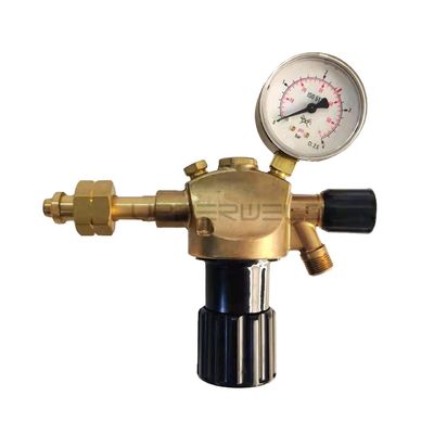 Черно-желтый одноразмерный регулятор CO2/аргон для стандартного регулирования давления газа