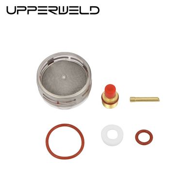 2.4mm TIG Сварные расходные материалы Пирекс стеклянный стакан Kit для WP9 20 ODM
