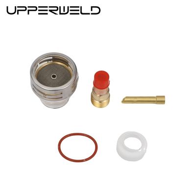WP17 18 26 Tig Расходные материалы Факел Газовые линзы Клин собирать Пирекс стеклянный стакан комплект 0,05 кг 2,4 мм