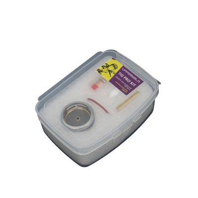 WP17 18 26 Tig Расходные материалы Факел Газовые линзы Клин собирать Пирекс стеклянный стакан комплект 0,05 кг 2,4 мм