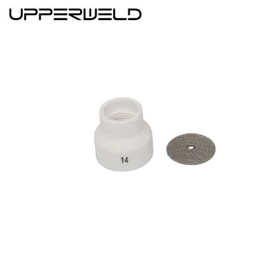 0.05kg WP17 18 26 14 53NQCN Керамические Тиг сварочные чаши для Тиг расходных материалов Факел 2,4 мм