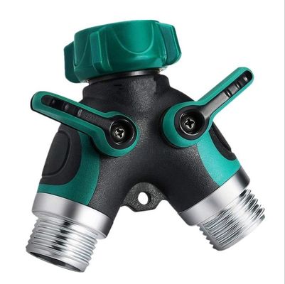 Настройка 4 Way Brass Hose Splitter Connect Fittings Garden Hose Adapter Connector