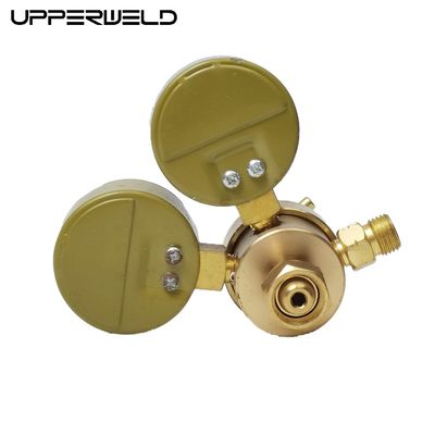 Регулятор давления с двойной головой с материалами корпуса из латуни и регулируемым давлением