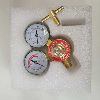 Регулятор давления с двойной головой с материалами корпуса из латуни и регулируемым давлением