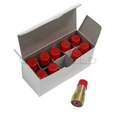Сварные расходные материалы для факелов TIG 17GL116 Газовые линзы 10N23S и 10N25S